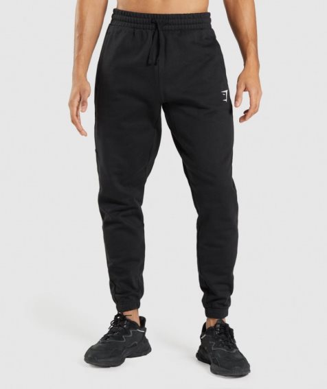 Men's Gymshark Essential Jogger Black | NZ 6HACTF